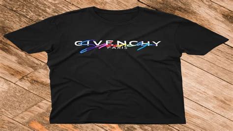 givenchy black angel back t-shirt|Givenchy t shirt size chart.